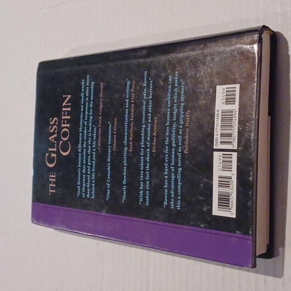 4/$30 The Glass Coffin by Gail Bowen - Hardcover Novel - Picture 2 of 9